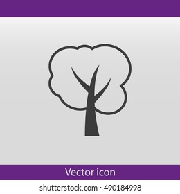 Tree vector icon