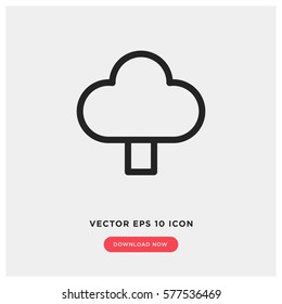 Tree vector icon
