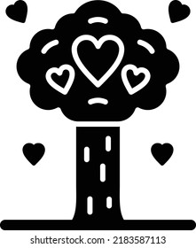 Tree vector icon. Can be used for printing, mobile and web applications.