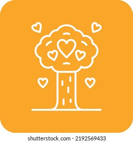 Tree vector icon. Can be used for printing, mobile and web applications.