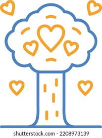 Tree vector icon. Can be used for printing, mobile and web applications.