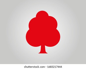 Tree vector icon, Eco concept