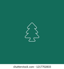 tree vector icon. vector illustration