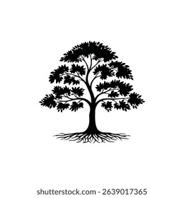 Tree vector icon illustration design
