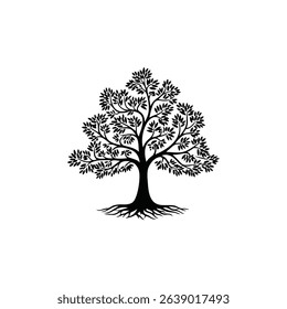 Tree vector icon illustration design
