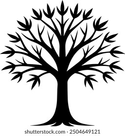 tree vector icon illustration eps