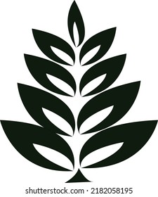 tree vector icon logo for any where uses