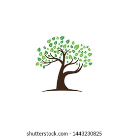 Tree vector icon. logo design elements.
