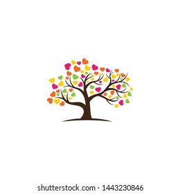 Tree vector icon. logo design elements.
