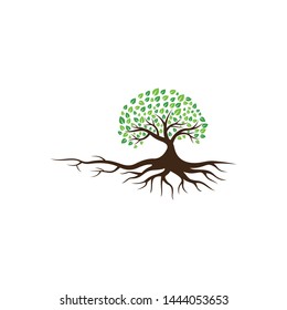 Tree vector icon. logo design elements.
