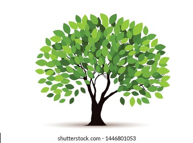 tree vector icon. logo design elements.