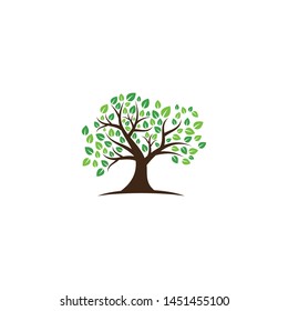 Tree vector icon. logo design elements.