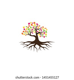 Tree vector icon. logo design elements.