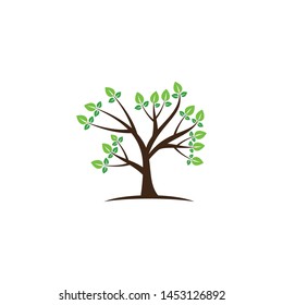 Tree vector icon. logo design elements.