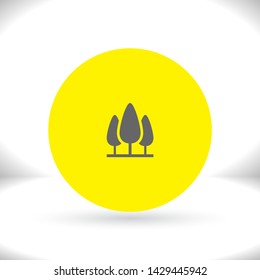 Tree Vector icon . Lorem Ipsum Illustration design