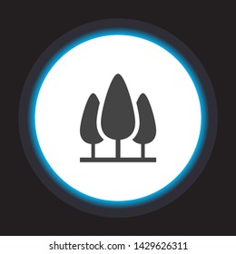 Tree Vector icon . Lorem Ipsum Illustration design