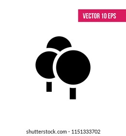 Tree vector icon, nature icon