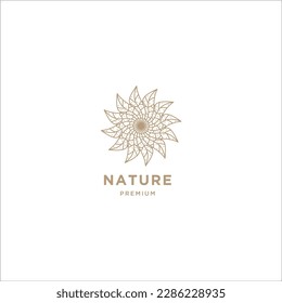 Tree vector icon. Nature trees vector illustration logo design.