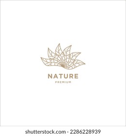 Tree vector icon. Nature trees vector illustration logo design.