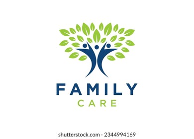 Tree vector icon. Nature trees vector illustration logo design