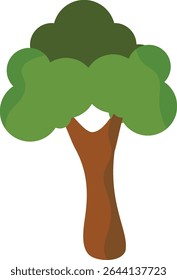 Tree vector icon ,neutral symbol graphics 
