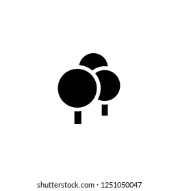 tree vector icon. tree sign on white background. tree icon for web and app
