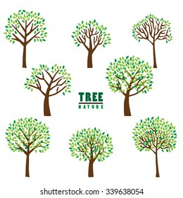 tree vector iilustration