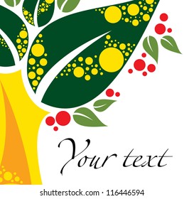 Tree. Vector illustration.