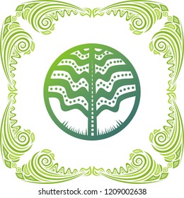 Tree. Vector illustration