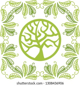 Tree. Vector illustration