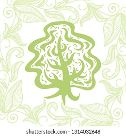 Tree. Vector illustration