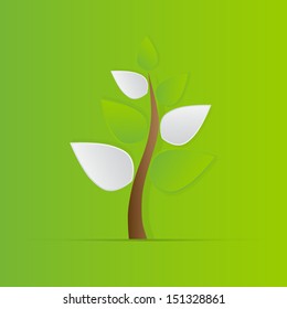 tree vector illustration.