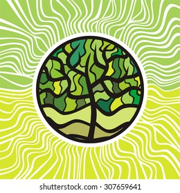 Tree vector illustration