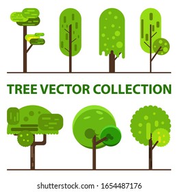 tree vector illustration. can be used for natural illustrations such as landscape and others. vector