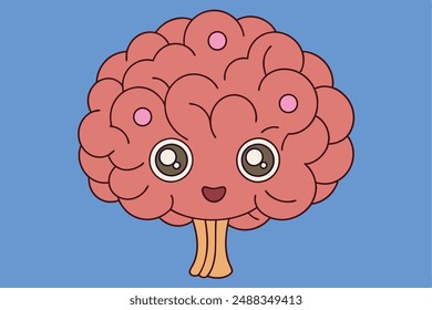 A Tree Vector Illustration: Cartoon, Clipart, and Line Art Design