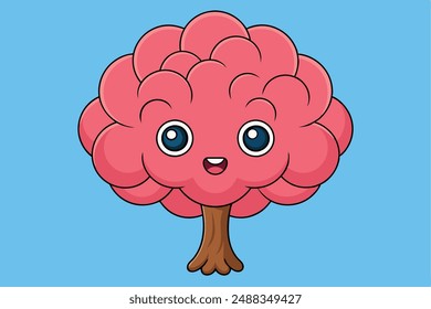 A Tree Vector Illustration: Cartoon, Clipart, and Line Art Design