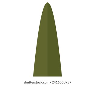 Tree vector illustration. Climate conditions influence growth and distribution trees in different regions The biological processes trees contribute to overall balance ecosystem Living organisms