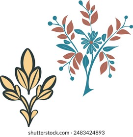 TREE VECTOR ILLUSTRATION color ART