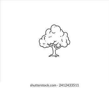 tree vector illustration, nature tree