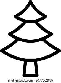ilustración del vector de árbol en un fondo transparente. Símbolos de calidad premium. Icono vector glifos para concepto y diseño gráfico.