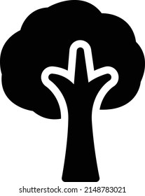 tree Vector illustration on a transparent background. Premium quality symbols. Glyphs  vector icon for concept and graphic design.