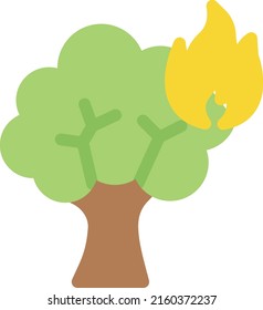 tree   Vector illustration on a transparent background. Premium quality symmbols. Line Color vector icons for concept and graphic design. 
