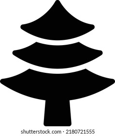 Tree Vector illustration on a transparent background.Premium quality symbols.Glyphs vector icon for concept and graphic design.