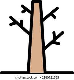 Tree Vector illustration on a transparent background.Premium quality symmbols.Stroke vector icon for concept and graphic design.