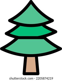 tree Vector illustration on a transparent background.Premium quality symmbols.Stroke vector icons for concept and graphic design. 