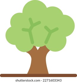 tree   Vector illustration on a transparent background. Premium quality symmbols. Line Color vector icons for concept and graphic design.