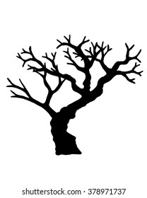 Tree vector isolated on white background. EPS10.