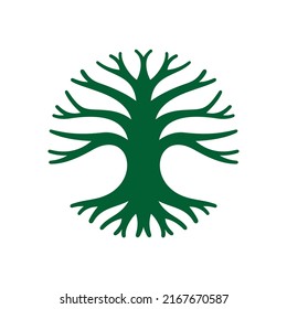 Tree Vector Logo Design Template