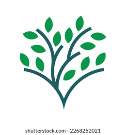 Tree Vector Logo Design Template