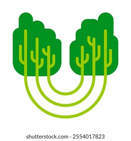 Tree Vector Logo Design Template